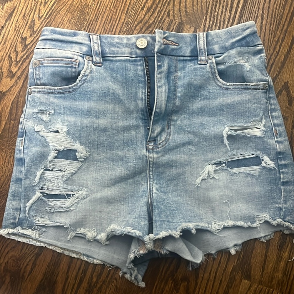 American Eagle blue jean shorts